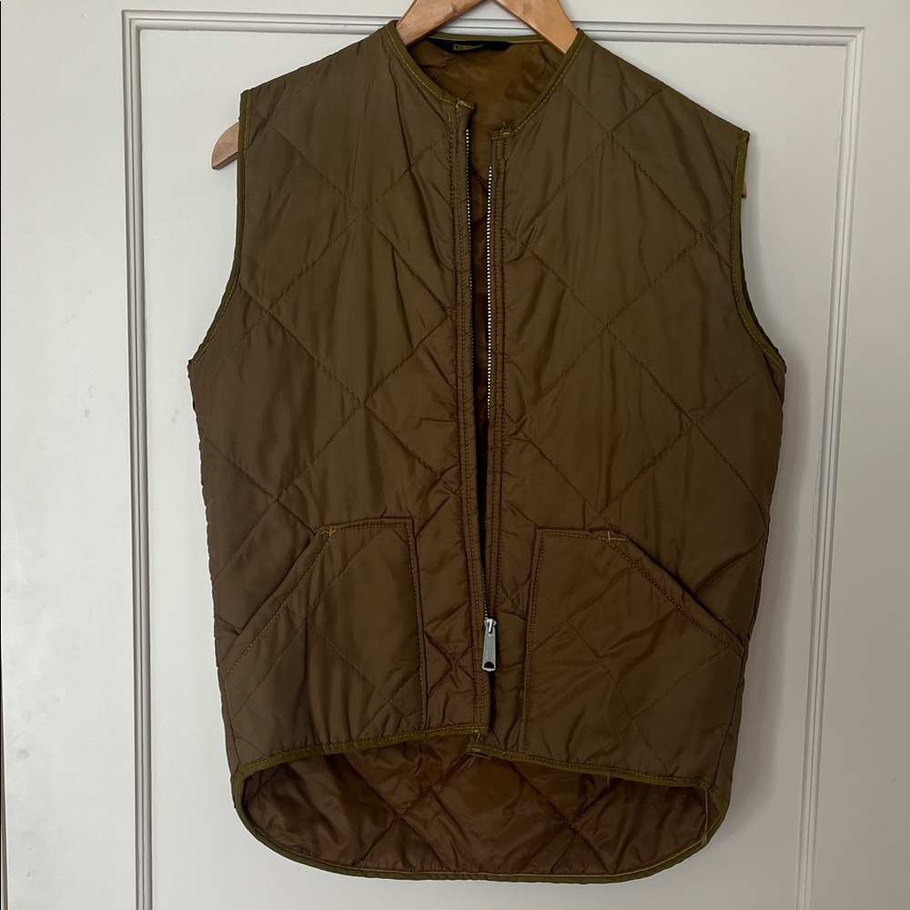 Vintage Quilted Liner Vest